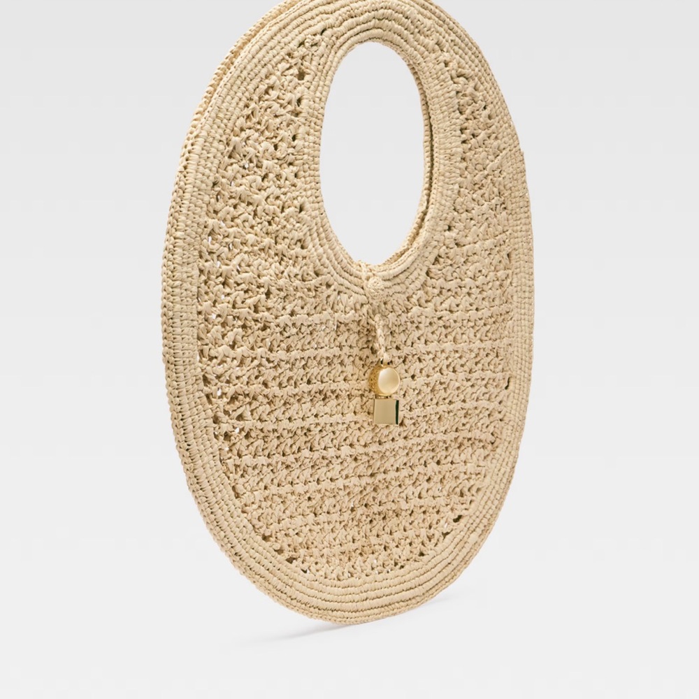 JACQUEMUS LARGE ROUND SPIAGGIA BAG - Picture 2 of 8